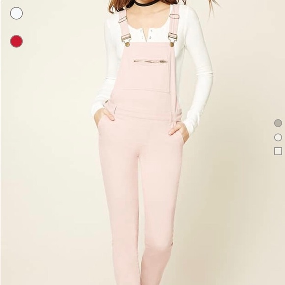 pink overalls forever 21